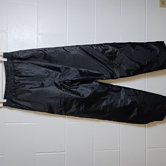 Sandy River Snowmobile Snow Pants Black Quilted Lining Pockets Zip Fly Med - Picture 5 of 11